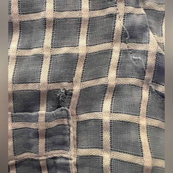 Vintage short sleeved checked shirt from 50s. Predates fabric tags. Lightweight! - Picture 3 of 9